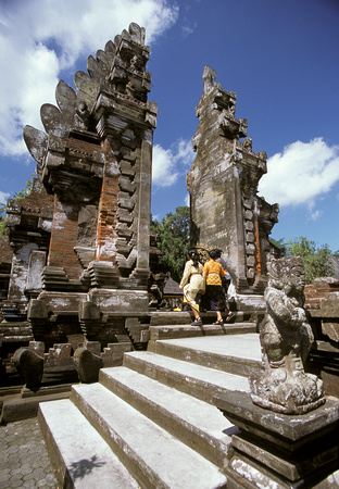 Temple ruins in Bali