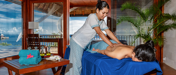 Massage in the villa or bungalow
