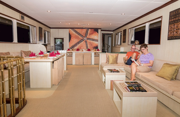 Pelagian Dive Yacht salon