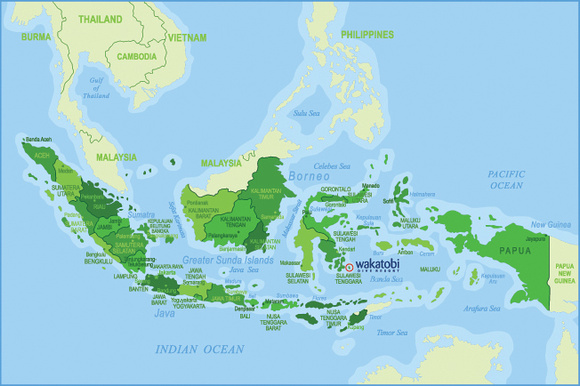 Indonesia_Wakatobi Map